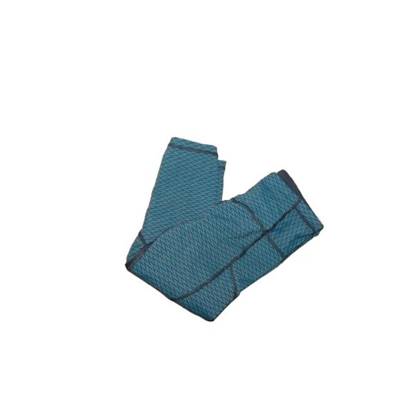 Lululemon Size 2 STRETCH Cropped Athletic Leggings Pants Side pockets - Picture 3 of 3